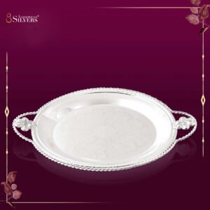Round Tray with Handle