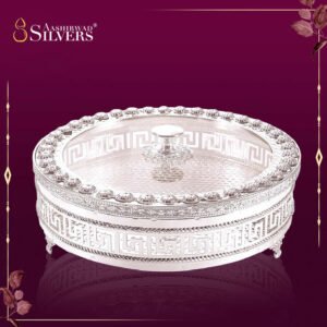 Round Gold Laddu Box (EKN 1352(s))